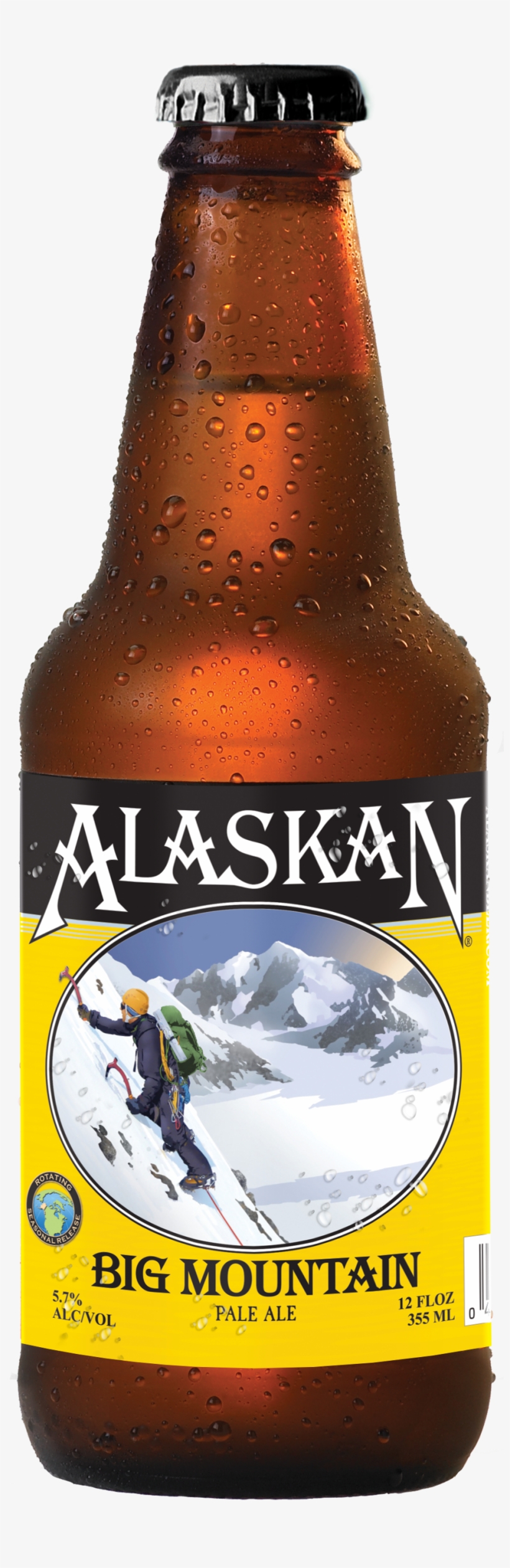 Alaska Big Mountain Bottle - Alaska Summer Beer, transparent png #9002322