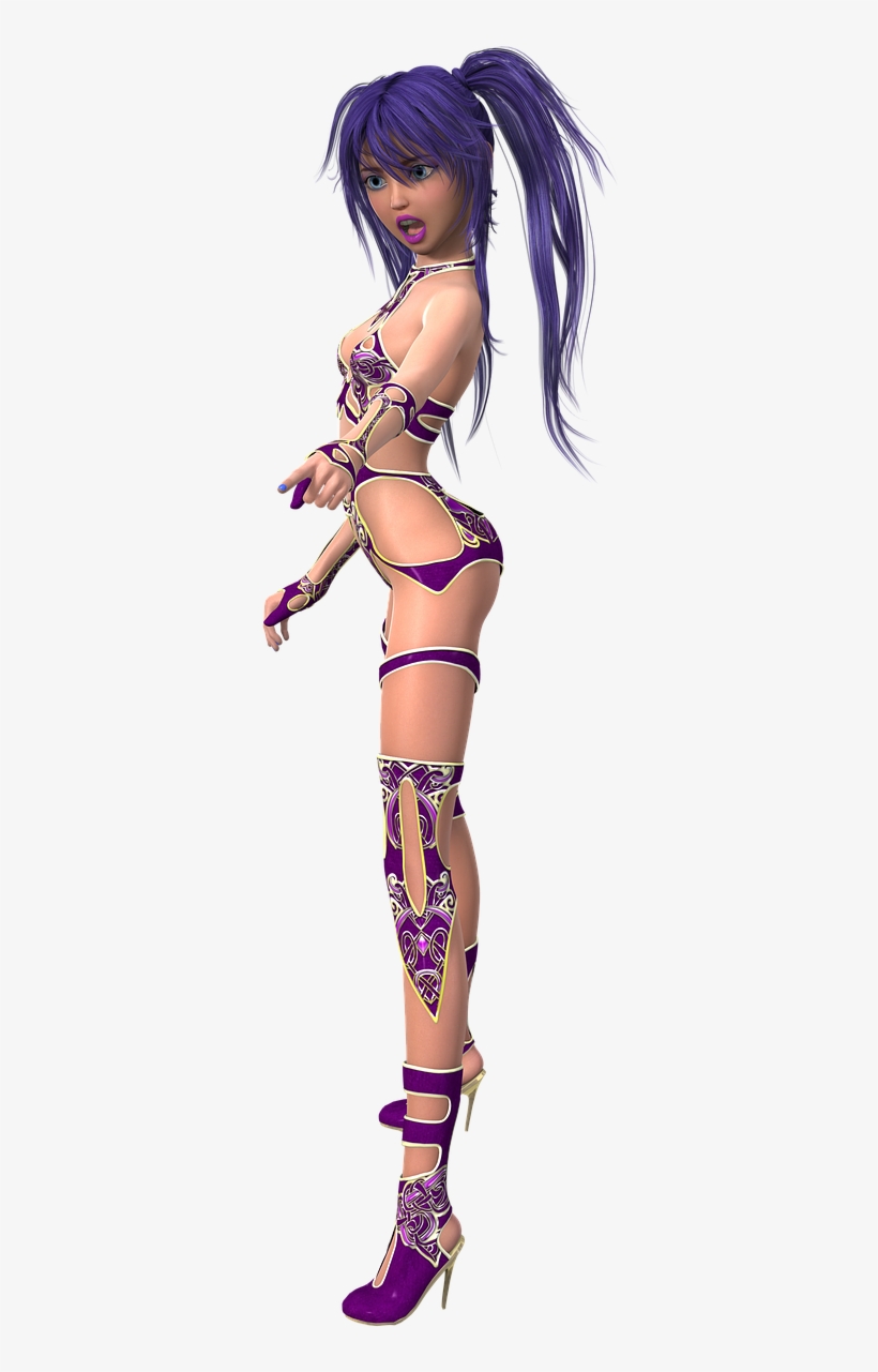 Woman Toon Cheeky - Girl, transparent png #9002819