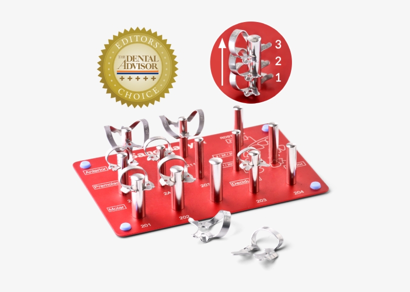 Sanctuary Dental Dam Clamps - Dental Advisor, transparent png #9003790