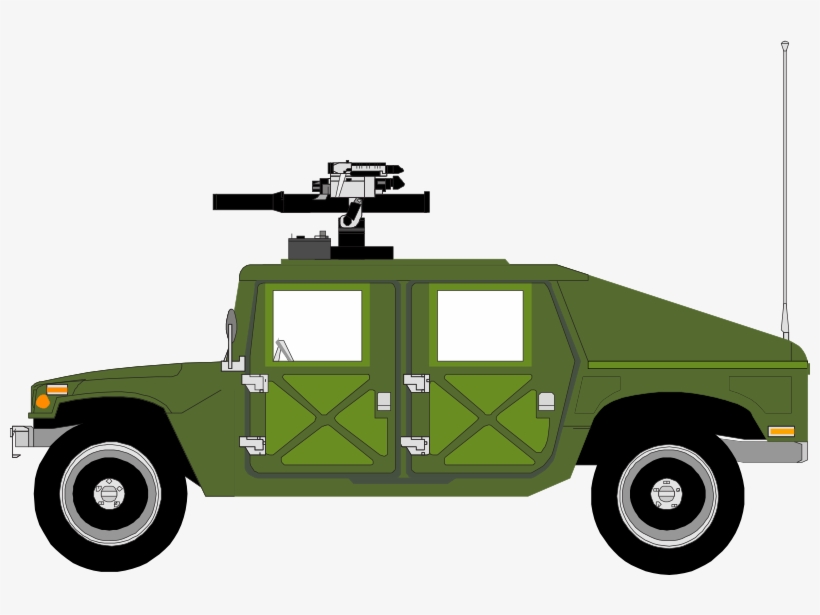 Hummer Clipart Army - Army Humvee Clipart, transparent png #9003793