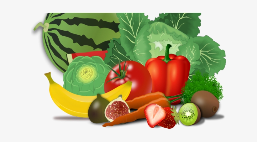 Vegetables Clipart Transparent Background - Healthy Food Png, transparent png #9003861