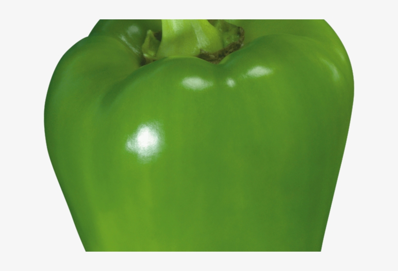 Vegetables Clipart Green Bell Pepper - Green Bell Pepper, transparent png #9003947