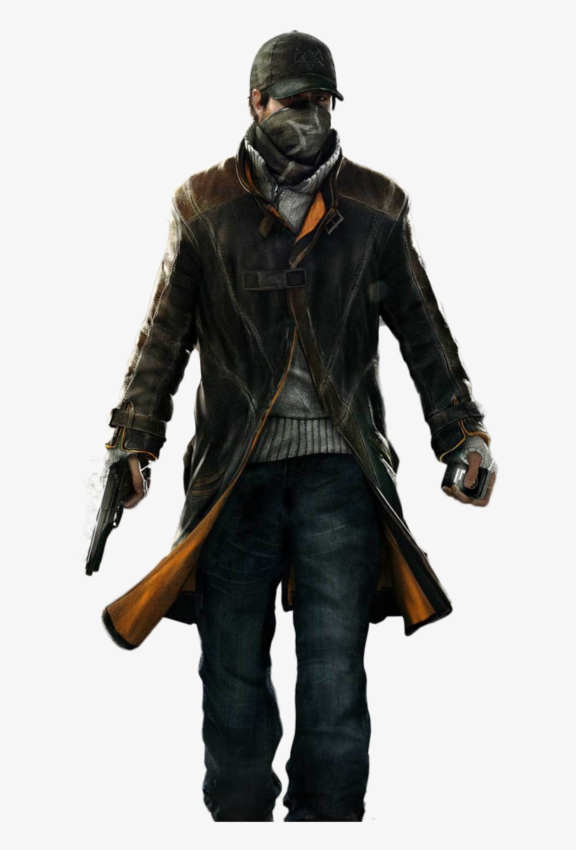 Clipart Watch Dogs - Trench Coat Watch Dogs, transparent png #9004092