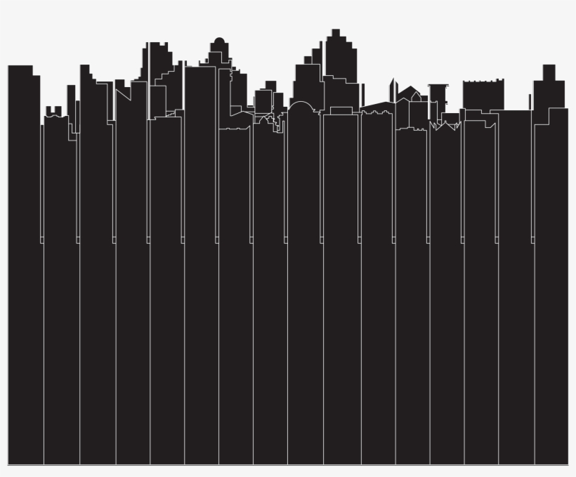 Pop-up City Storefront Elevation - Skyline, transparent png #9004752