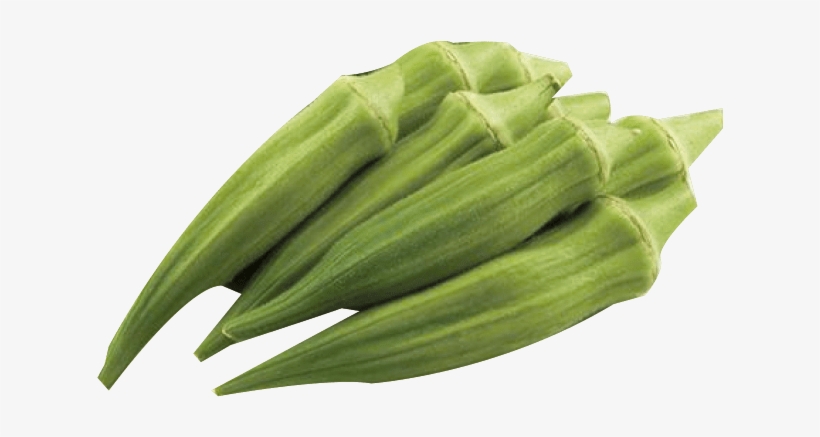 Okra - Lady's Fingers, transparent png #9005103