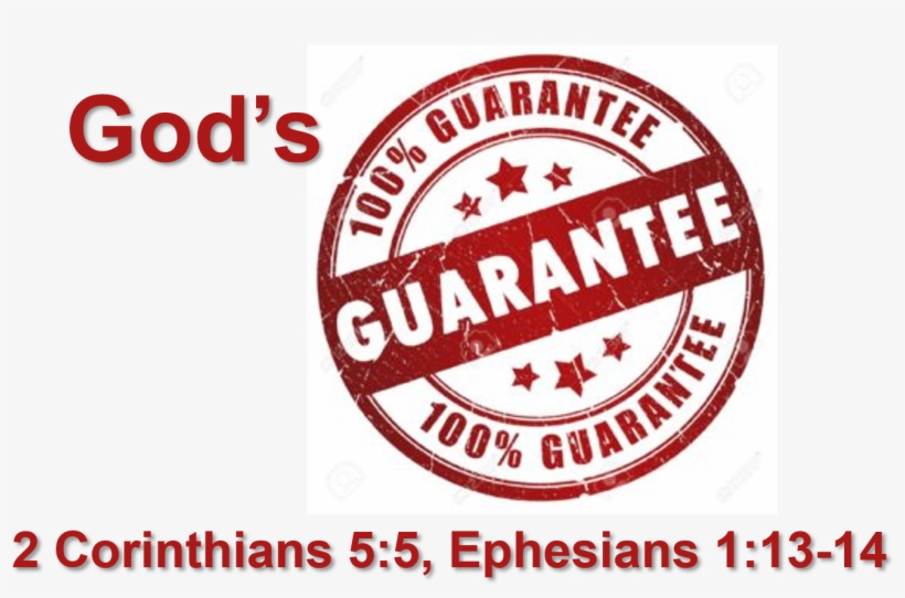 God's Guarantee - Credibility, transparent png #9005217