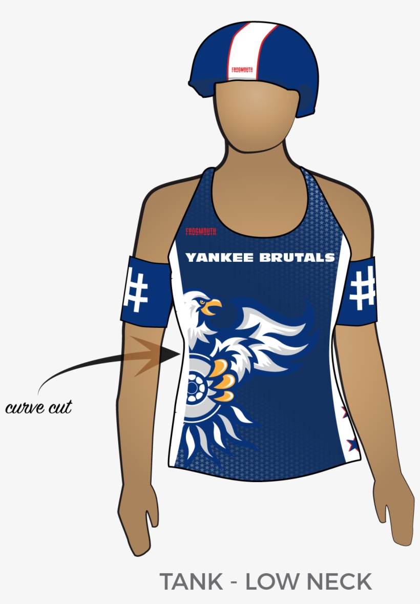 Connecticut Rollergirls Yankee Brutals - Roller Derby, transparent png #9005274