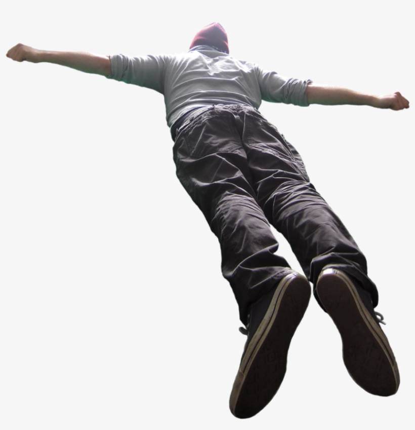 #man #flying #falling #jumping - Bungee Jumping, transparent png #9006139