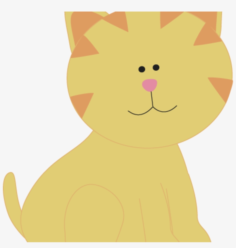 Cute Cat Clipart Cat Clip Art Cat Images School Clipart - Cartoon, transparent png #9006845