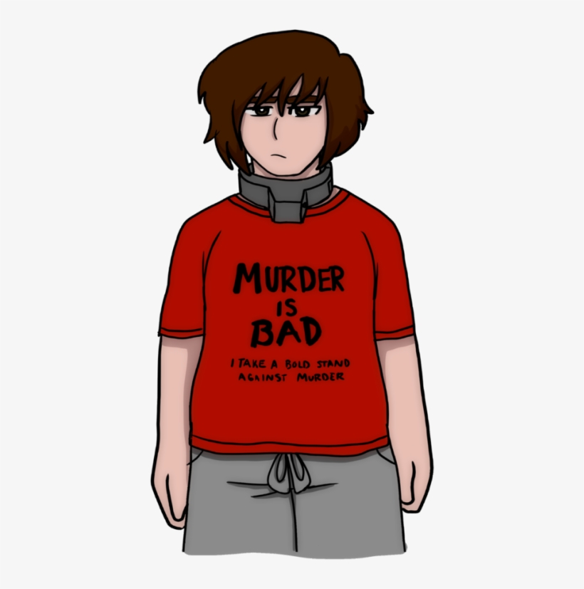 She Couldn't Buy It So She Made It With A Blank T-shirt - Cartoon, transparent png #9007150