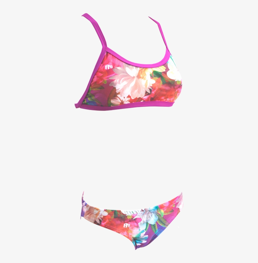 Springtime Love Girls Bikini - Lingerie Top, transparent png #9007272