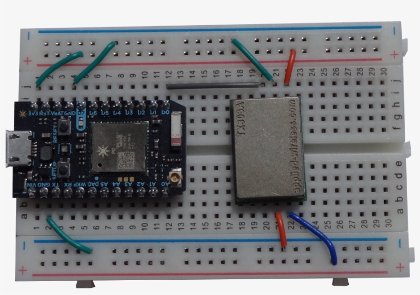 Breadboard Transmitter L 708 Kb - Electronic Component, transparent png #9007759
