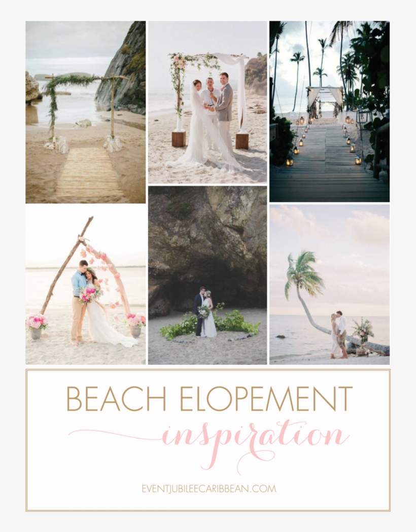 Driftwood Wedding Arch - Barbados Elopement, transparent png #9007893