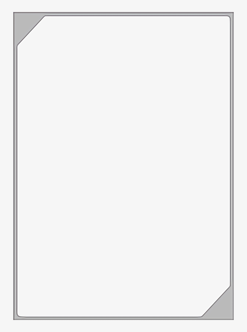Per Request, Transparent Card Borders And Rarities - Round Rectangle With No Background, transparent png #9008479