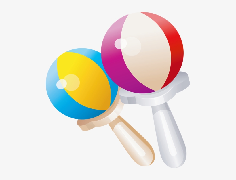 Graphic Freeuse Baby Rattle Toy Clip Art Shower Transprent - Детские Игрушки В Png, transparent png #9008522