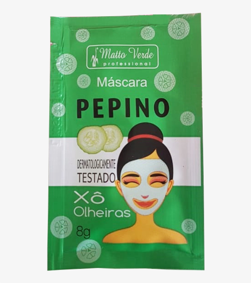 Máscara De Pepino Para O Rosto, transparent png #9008822