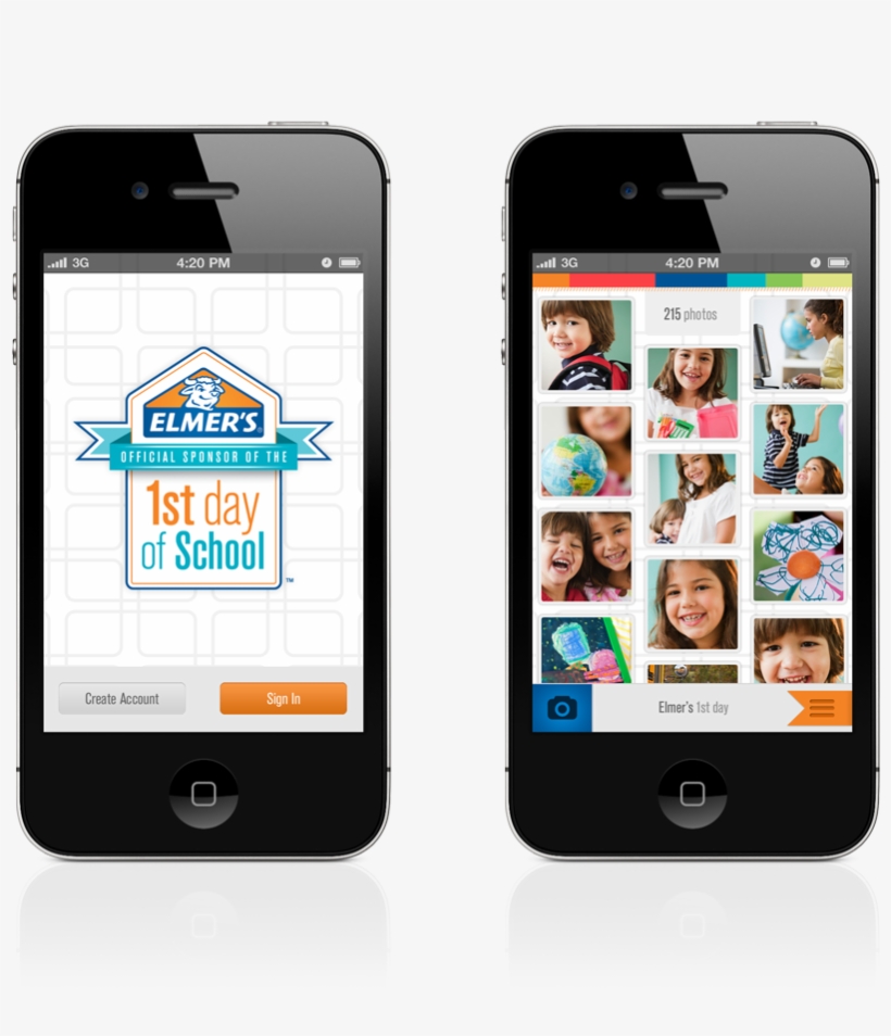 Introducing The Elmer's First Day App - Elmers, transparent png #9009284