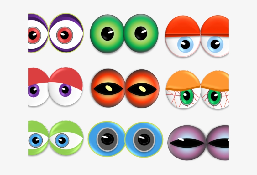 Eye Clipart Alien - Printable Mummy Eyes, transparent png #9009786