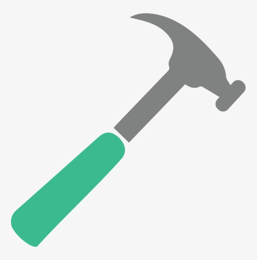 Hammer Vector Icon Available For Free Download - Transparent Hammer Vector Png, transparent png #9009929