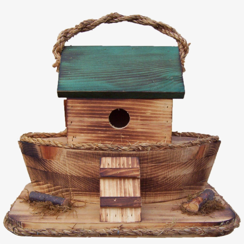 Ark Birdhouse - Wood, transparent png #9010128