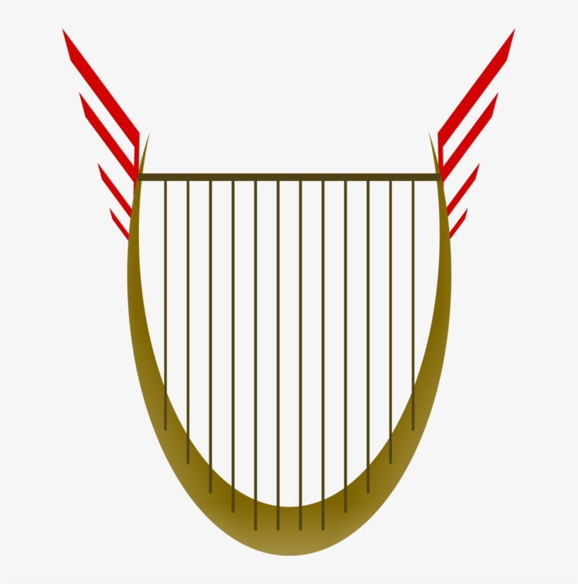 Lyre String Instruments Harp Musical Instruments - Lira Instrument, transparent png #9010417