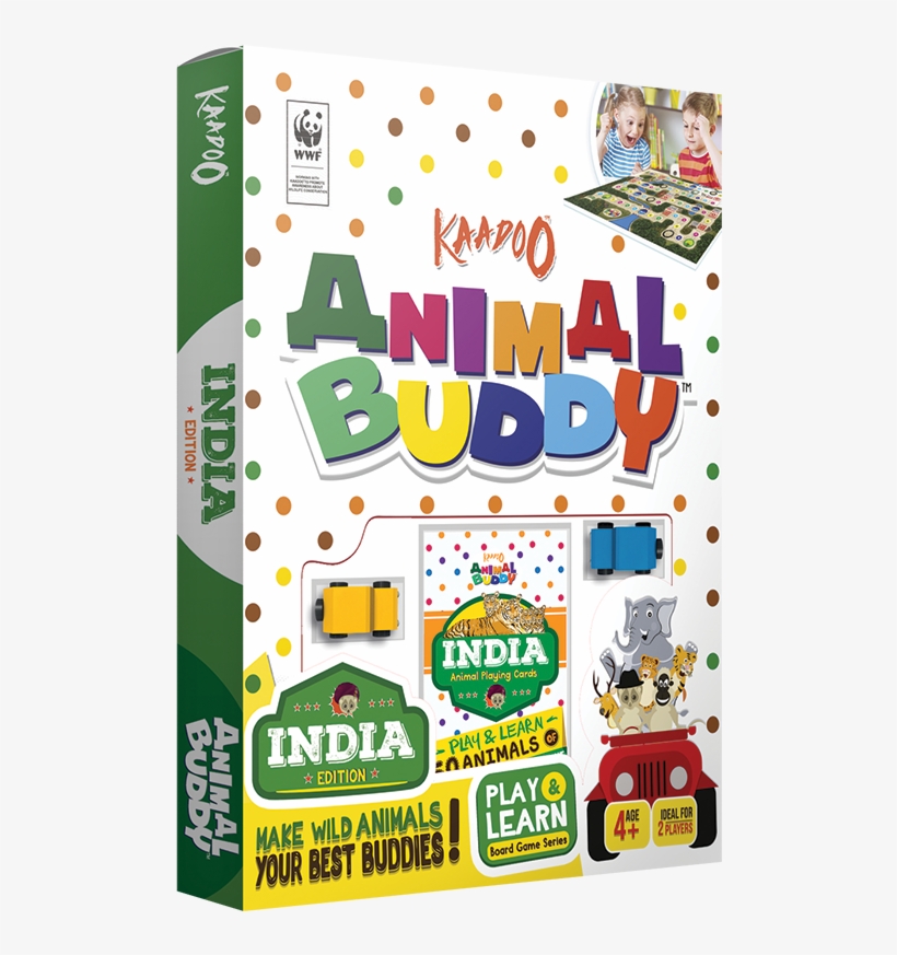 Animal Buddy -india Edition Board Game - Board Game, transparent png #9010480