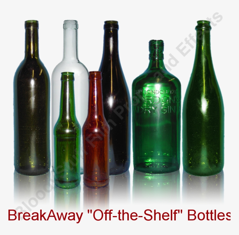 Blank Breakaway Bottles, Stage Bottles, Breakable Bottles, - Fake Glass Bottle, transparent png #9010837