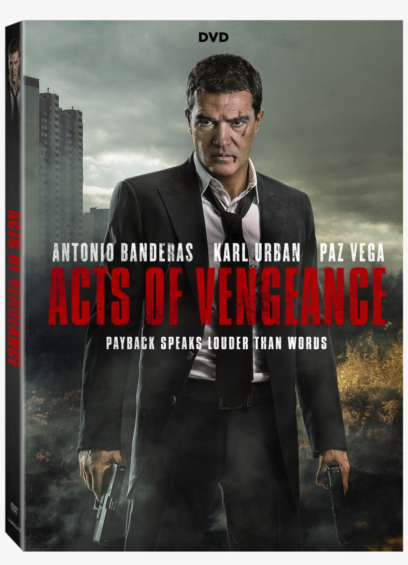 Dvd Box Art Download - Acts Of Vengeance 2017, transparent png #9010842