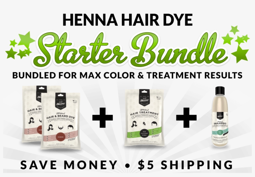 Henna Hair Dye Starter Bundle - Plastic Bottle, transparent png #9011910