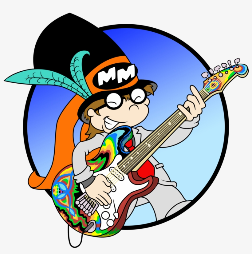 Cartoon Guitar Png, transparent png #9012129