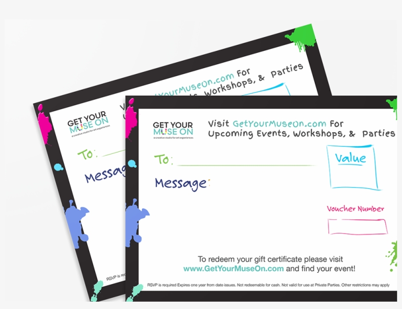 Gift Certificate Mock, transparent png #9012283