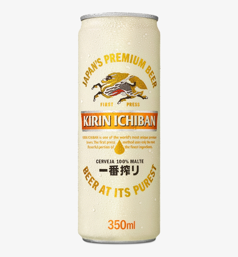 Cerveja Japonesa Kirin Ichiban Em Lata De 350ml - Cerveja Japonesa Kirin Ichiban, transparent png #9012542