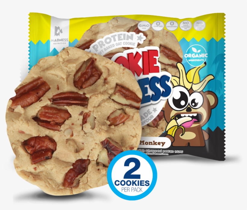 Banana Chunky Monkey - Cookie Madness Protein, transparent png #9013700