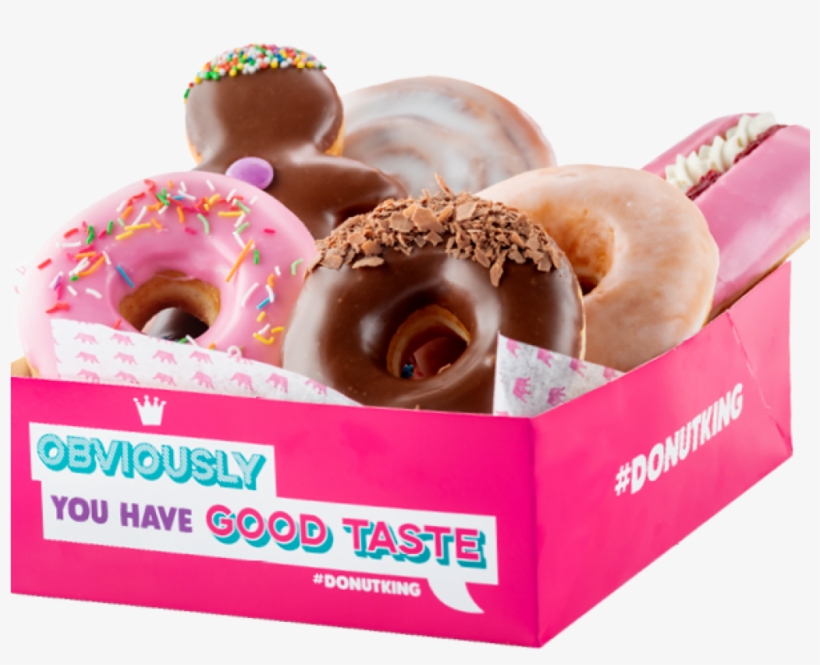 Pick And Mix Donut Box - Doughnut, transparent png #9013876