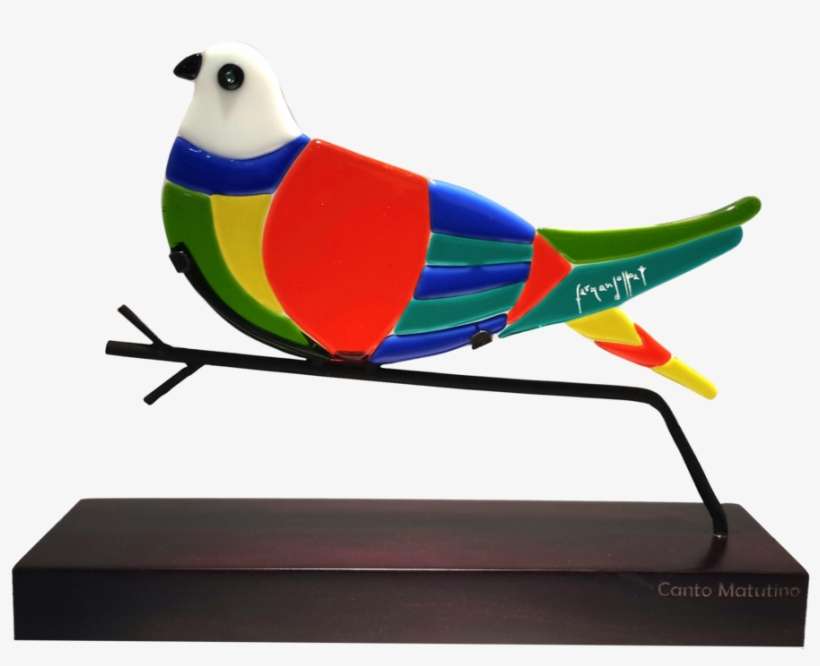 Shop Fused Glass - Parakeet, transparent png #9014352
