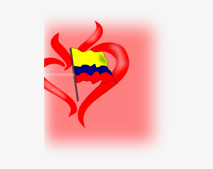 How To Set Use Colombia Pasion Svg Vector, transparent png #9014462