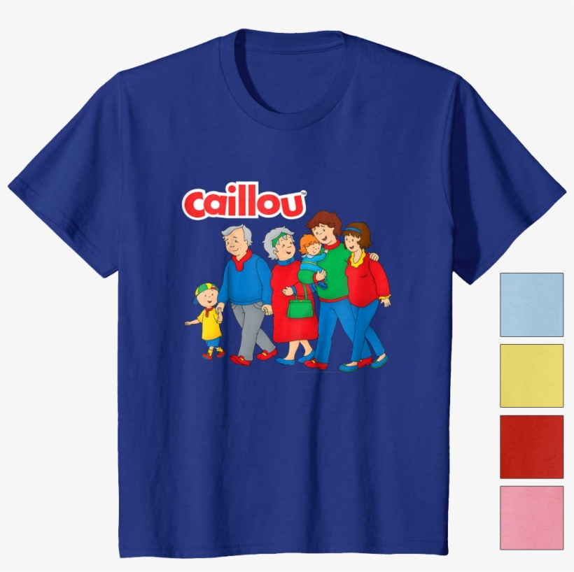 Kids Caillou Child's T Shirt - Cartoon, transparent png #9014730