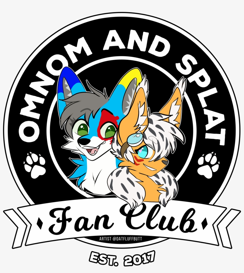 Omnom And Splat Fan Club Shirt - Beta Eta Delota, transparent png #9014798
