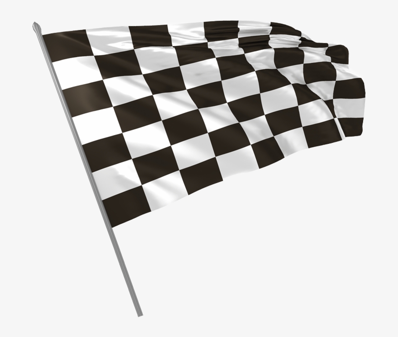 Picture Of Finish Flag - Real Checkered Flag, transparent png #9014971
