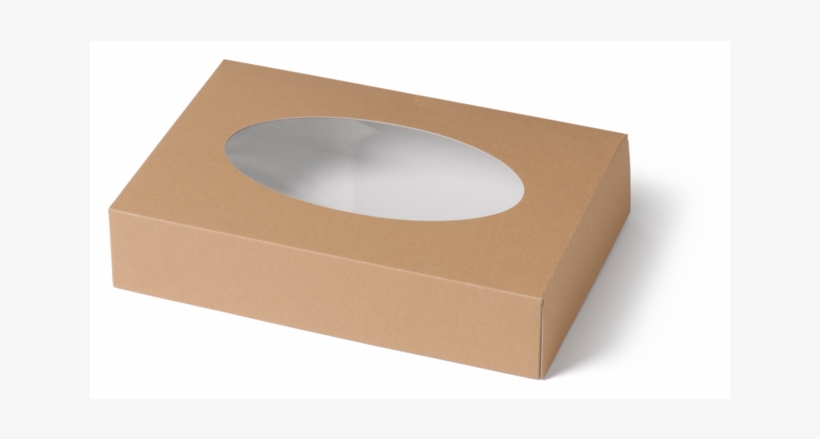 Biodore® Catering Box, Kraft And Pla, 360x250x80mm, - Plywood, transparent png #9015225