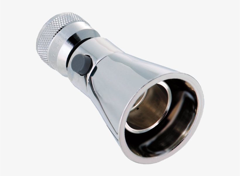 Power Shower Head With On/off Button - Shower, transparent png #9015398