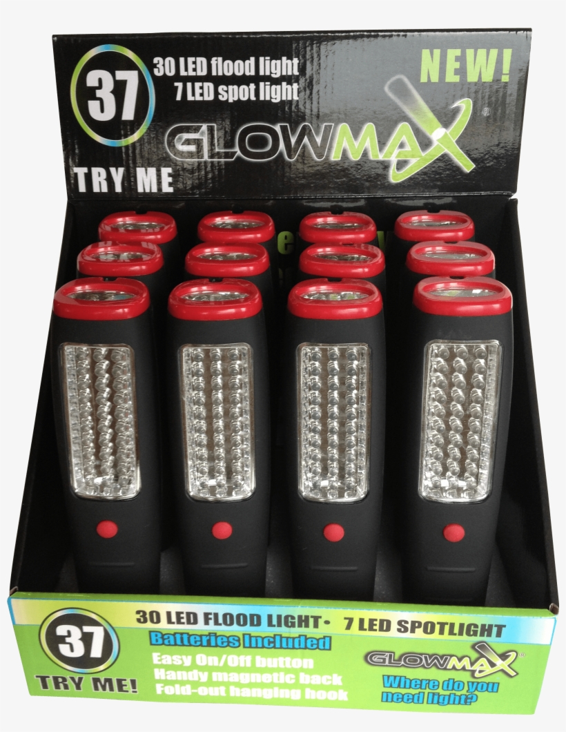 37 Led Work Light Display Box Of - Energy Shot, transparent png #9015559
