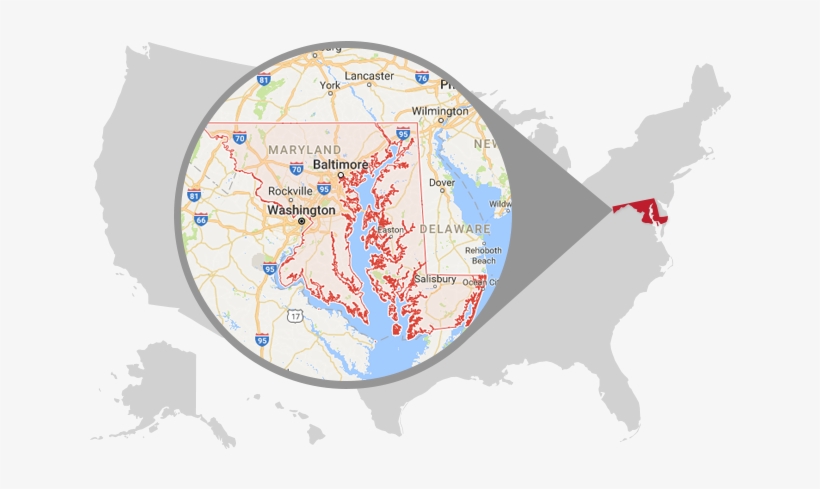 Floodbusters Basements - Map Of The United States Black Background, transparent png #9015686