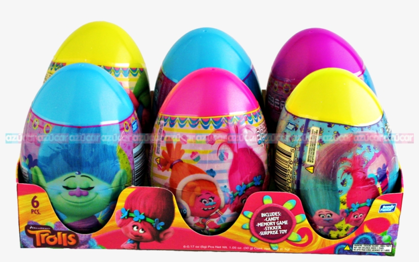 Bondy Fiesta Mega Huevo Trolls 8/6 Bondy Fiesta - Mega Huevo Sorpresa, transparent png #9015775