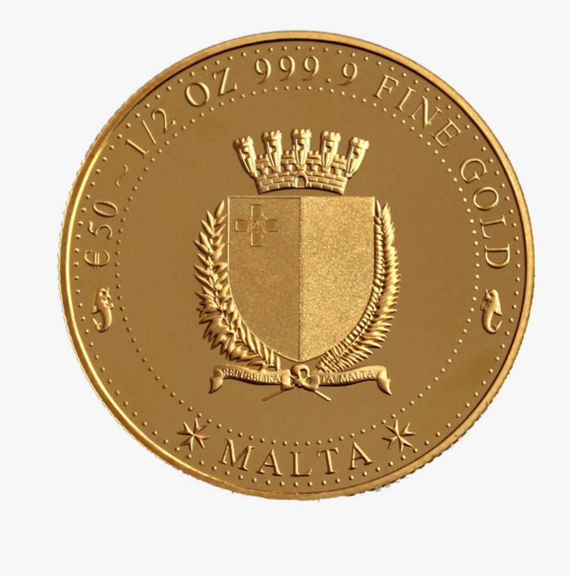1/2oz Melita Gold Coin 2018 - Coin, transparent png #9015870
