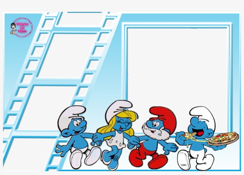 3 Cópia Smurfs, 1st Birthdays, Bullet Journal - Borders Smurfs, transparent png #9015873