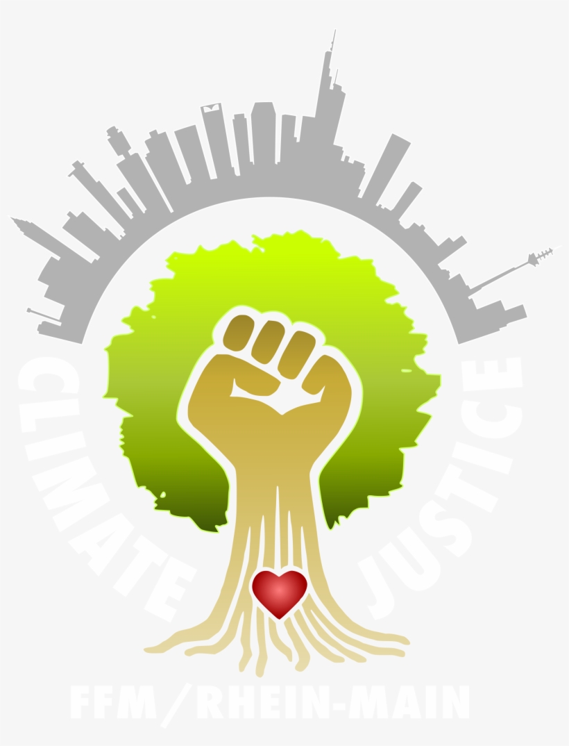 8 Climate Justice Logo Rgb For Dark Background - Illustration, transparent png #9015963