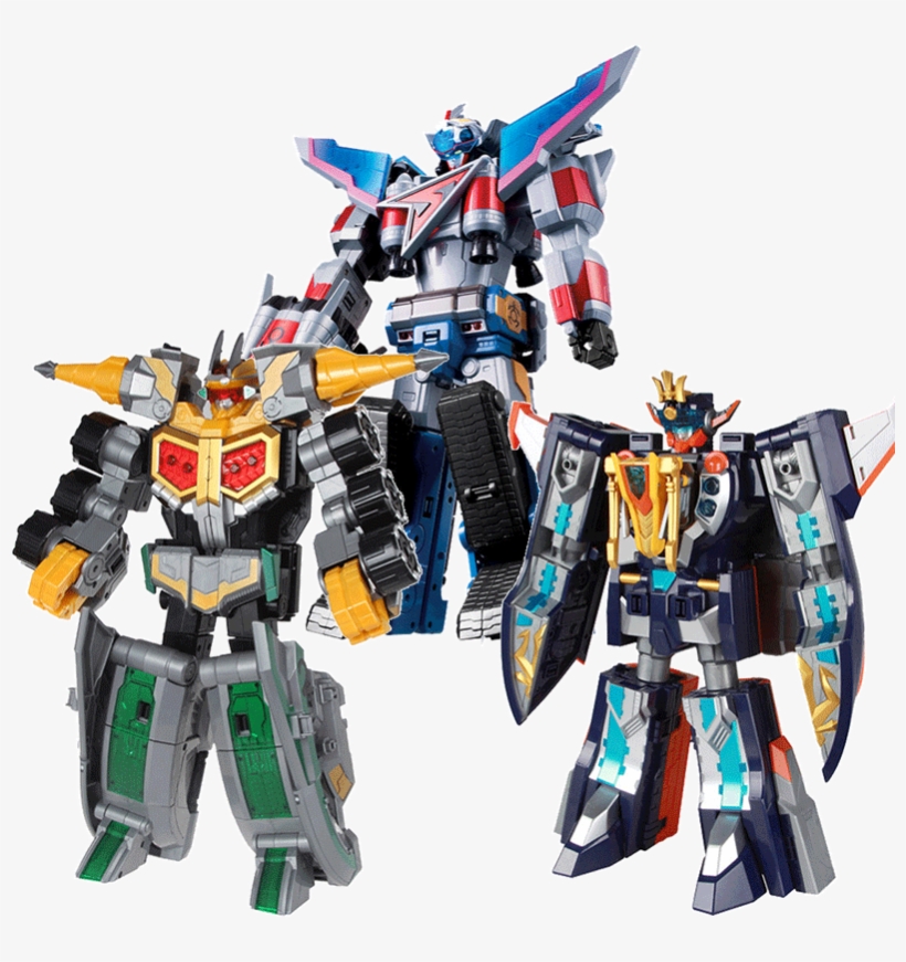 Giant God Combat Team Toy 3 Deformation Robot Super - 巨神 戰 擊 隊 玩具, transparent png #9016727