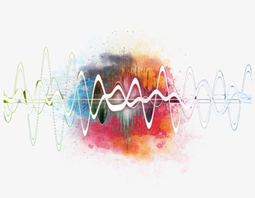 Swirl Swirls Cloud Smoke Paint Colorful - Sound Waves, transparent png #9017005