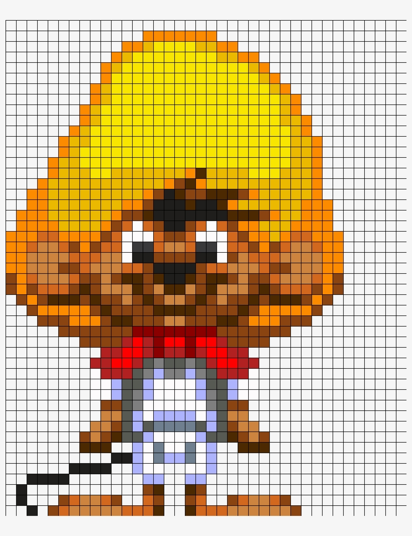Speedy Gonzales Perler Bead Pattern - Central City Brewing Co Ltd, transparent png #9017204
